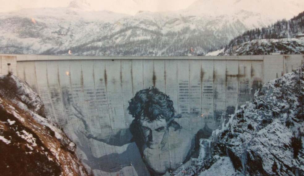 Hercules, holding back the water in Tignes dam