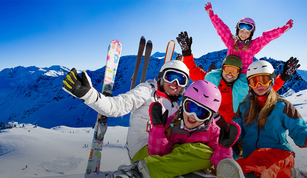 Family fun on the piste on your luxury ski holiday