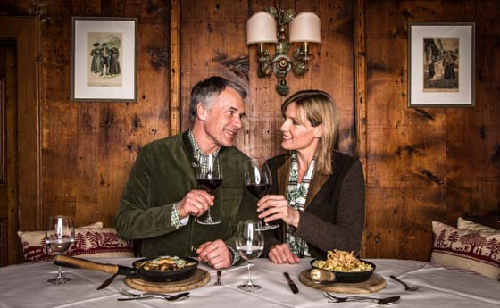 Fine dining in Lech
