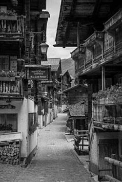 Wander Megeve's magical cobbled streets